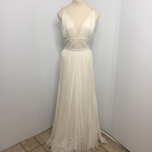 vintage silk wedding dress